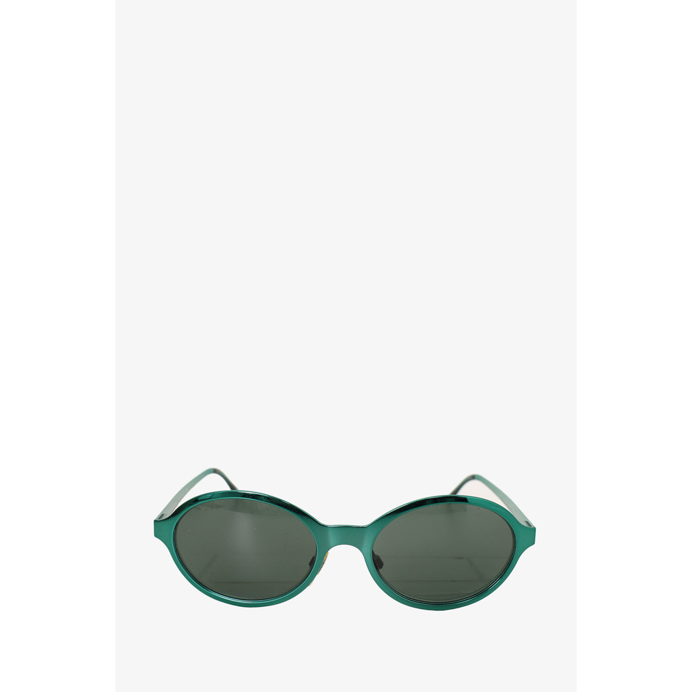 Burberry Green Metal Frame Sunglasses